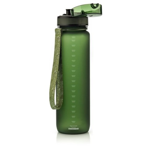 Bidon sportowy Meteor 650 ml ciemnozielony uniw Bidon sportowy Meteor 650 ml ciemnozielony uniw