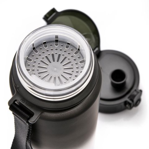 Bidon sportowy Meteor 650 ml ciemnozielony uniw Bidon sportowy Meteor 650 ml ciemnozielony uniw