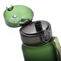 Bidon sportowy Meteor 650 ml ciemnozielony uniw