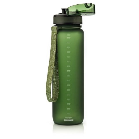 Bidon sportowy Meteor 650 ml ciemnozielony uniw Bidon sportowy Meteor 650 ml ciemnozielony uniw