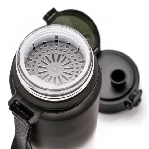 Bidon sportowy Meteor 650 ml ciemnozielony uniw Bidon sportowy Meteor 650 ml ciemnozielony uniw