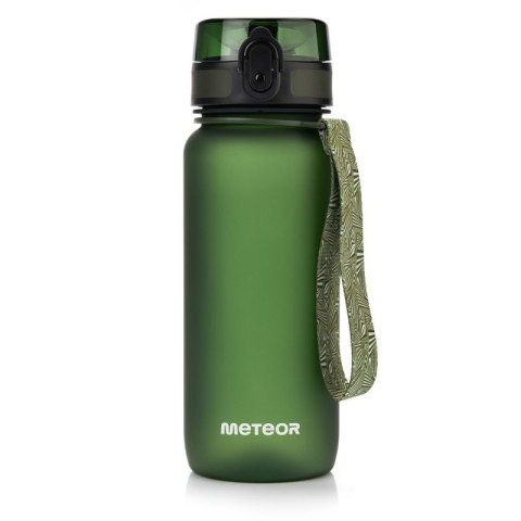 Bidon sportowy Meteor 650 ml ciemnozielony uniw Bidon sportowy Meteor 650 ml ciemnozielony uniw