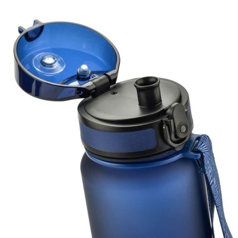 Bidon sportowy Meteor 650 ml granatowy uniw Bidon sportowy Meteor 650 ml granatowy uniw