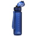 Bidon sportowy Meteor 650 ml granatowy uniw