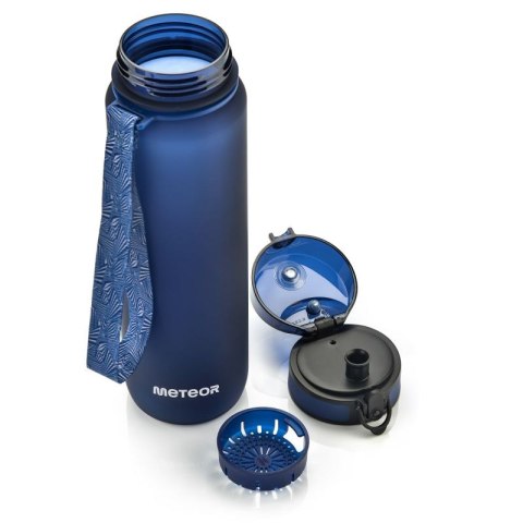 Bidon sportowy Meteor 650 ml granatowy uniw Bidon sportowy Meteor 650 ml granatowy uniw