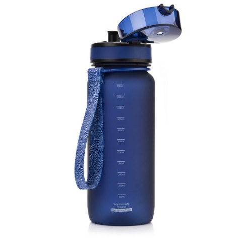 Bidon sportowy Meteor 650 ml granatowy uniw Bidon sportowy Meteor 650 ml granatowy uniw