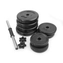 Trampolina 244 cm Spokey JUMPER 927878 2x 2kg