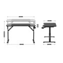 Biurko gamingowe Huzaro Hero 2.6 Black N/A
