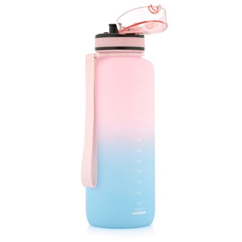 Bidon sportowy Meteor 1500 ml różowy/niebieski uniw Bidon sportowy Meteor 1500 ml różowy/niebieski uniw