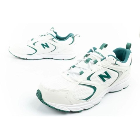 New Balance buty męskie sportowe sneakersy wytrzymałe modne białe zielone 42.5 New Balance buty męskie sportowe sneakersy wytrzymałe modne białe zielone 42.5