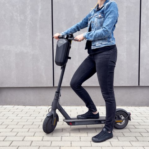 Wodoodporna torba na kierownicę hulajnogi torba na hulajnogę 4 l czarna Wodoodporna torba na kierownicę hulajnogi torba na hulajnogę 4 l czarna