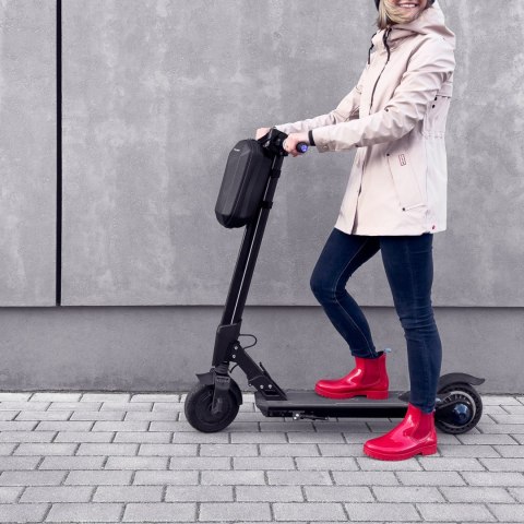 Wodoodporna torba na kierownicę hulajnogi torba na hulajnogę 4 l czarna Wodoodporna torba na kierownicę hulajnogi torba na hulajnogę 4 l czarna