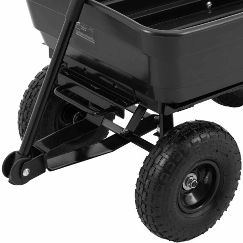 Wózek ogrodowy transportowy wywrotka 75 l 300 kg Wózek ogrodowy transportowy wywrotka 75 l 300 kg